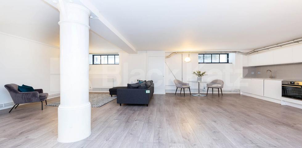 A spacious and large open plan studio within a warehouse conversion  Tyssen Street , Dalston / Haggerston